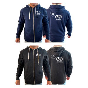 Ebb and Flow BJJ Academy Sherpa Lined Zip-Up Hoodie #8034 D