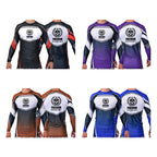 Freedom Academy Ranked Long Sleeve Rash Guards #8035 A