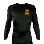 Freedom Academy All Black Custom Rash Guards Long Sleeves #8035 A