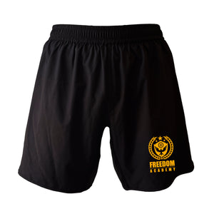 Freedom Academy All Black Custom Shorts 2.0 #8035 A