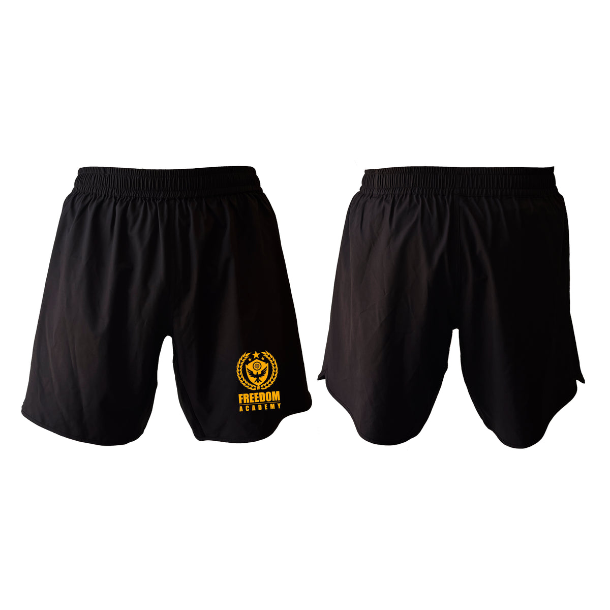 Freedom Academy All Black Custom Shorts 2.0 #8035 A