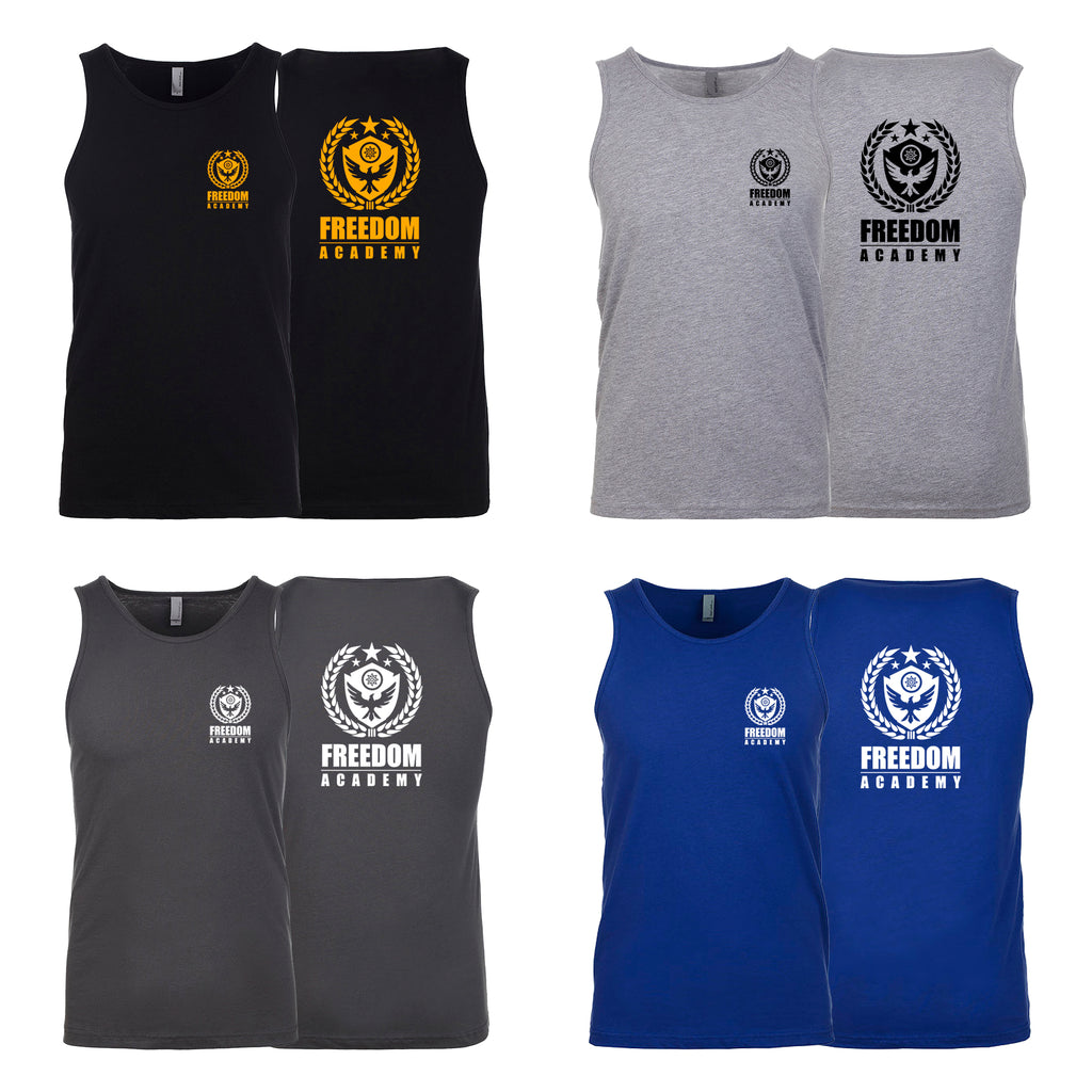 Freedom Academy Next Level Tank Tops #8035 A