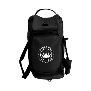 Kingsway Jiu-Jitsu Academy Hybrid Duffel Backpack #8037 B