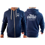 Kingsway Jiu-Jitsu Academy Sherpa Lined Zip-Up Hoodie #8037 B
