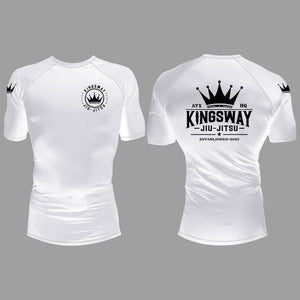Kingsway Jiu-Jitsu Full Custom Rash Guards Short Sleeves #8037 M