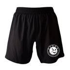 Panda BJJ All Black Custom Shorts 2.0 #8038 A