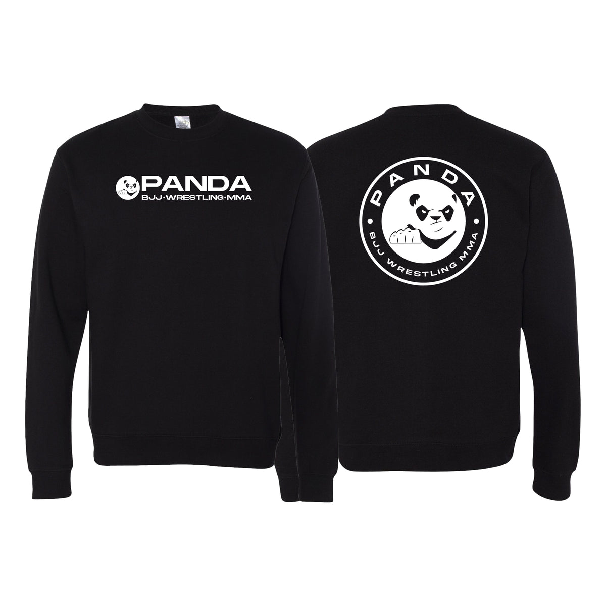 Panda BJJ Academy Crewneck Sweatshirt #8038 A