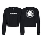 Panda BJJ Women's Cropped Crewneck Sweatshirt #8038 A