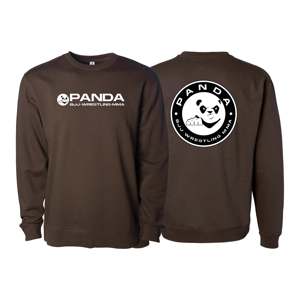 Panda BJJ Academy Crewneck Sweatshirt #8038 A