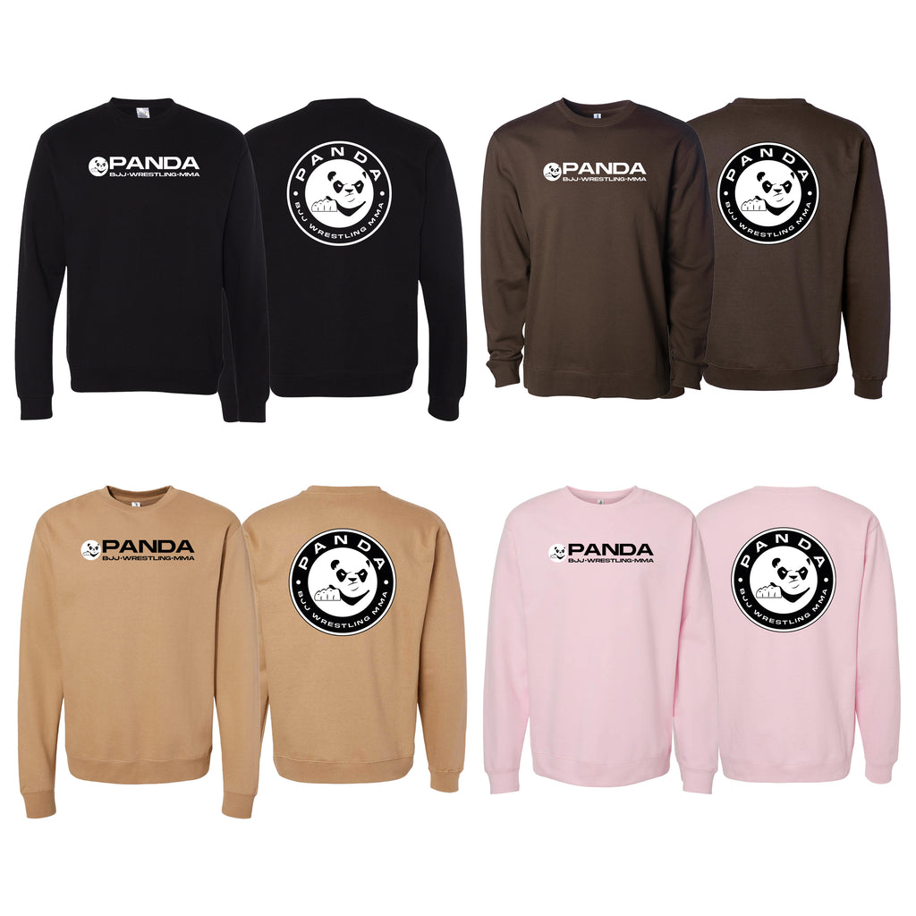Panda BJJ Academy Crewneck Sweatshirt #8038 A