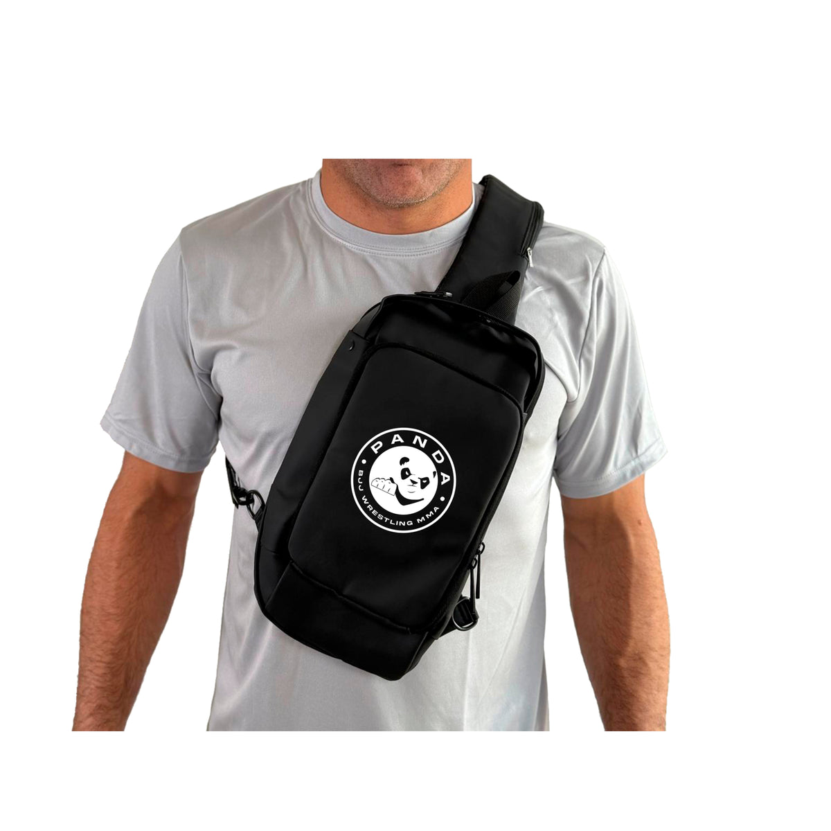 Panda BJJ Academy Crossbody Bags #8038 A