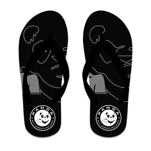 Panda BJJ Academy Flip Flops #8038 A