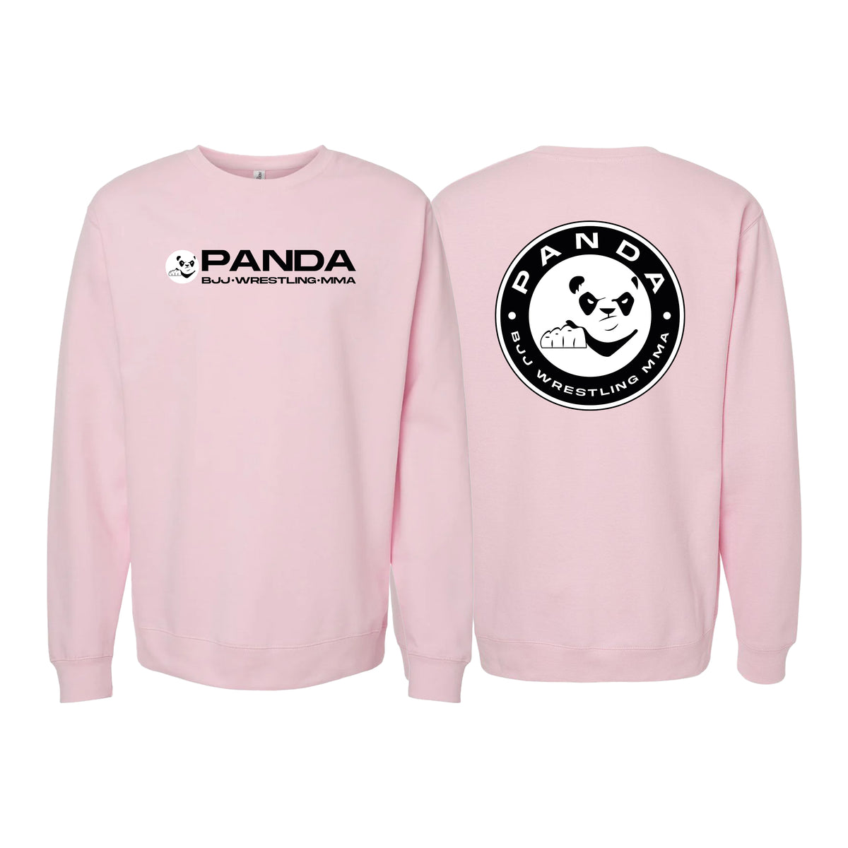 Panda BJJ Academy Crewneck Sweatshirt #8038 A