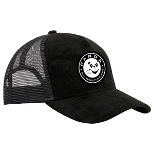 Panda BJJ Suede Trucker Hat #8038 A
