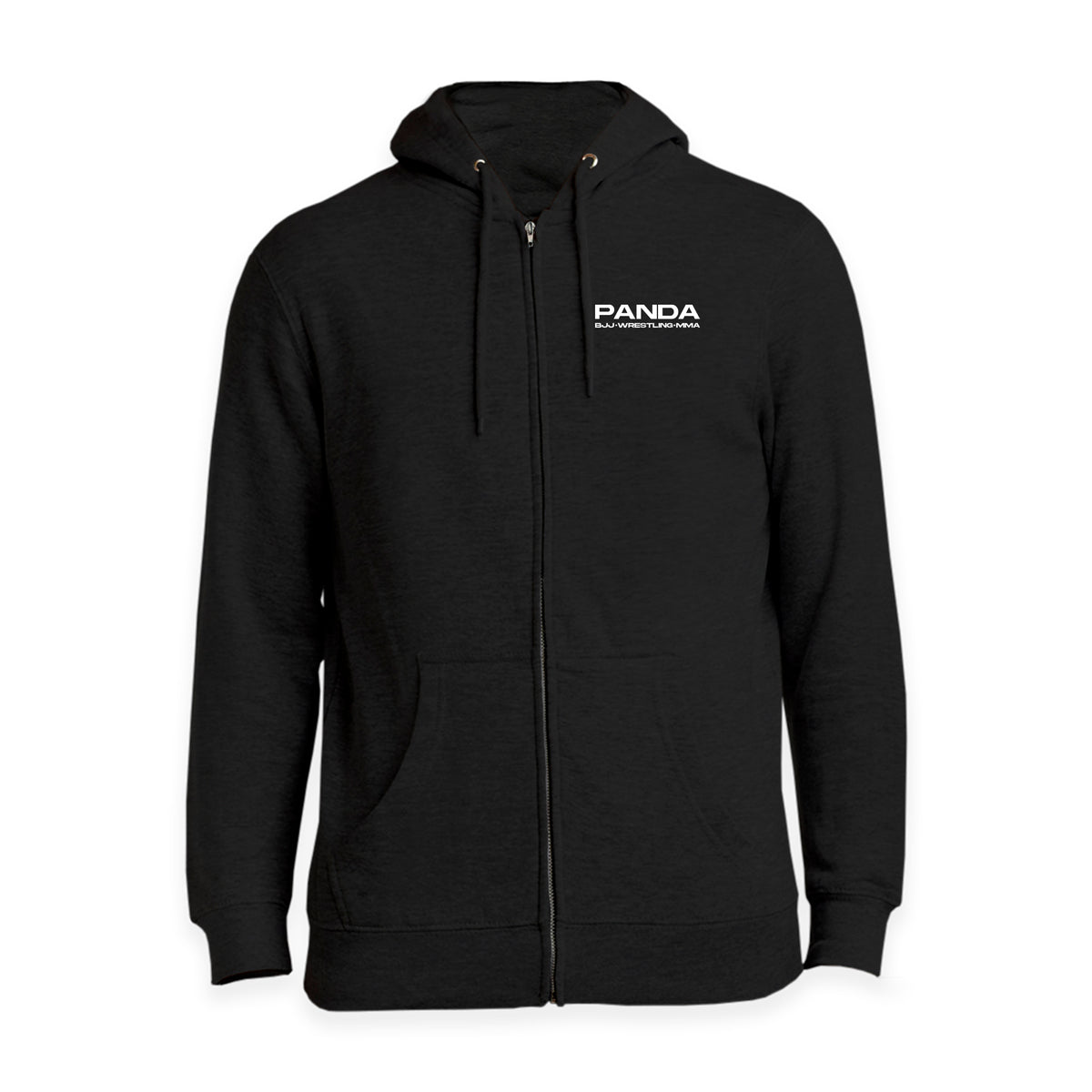 Panda BJJ Academy Zip Up Hoodies #8038 B