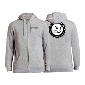 Panda BJJ Academy Zip Up Hoodies #8038 B