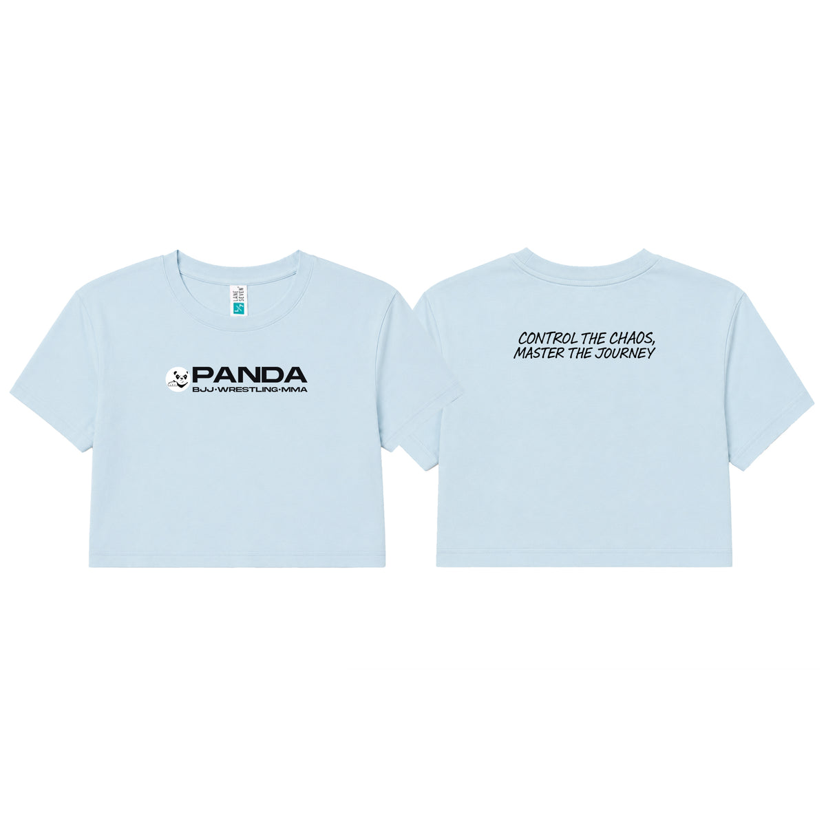 Panda BJJ Women's Cropped Shirts #8038 C