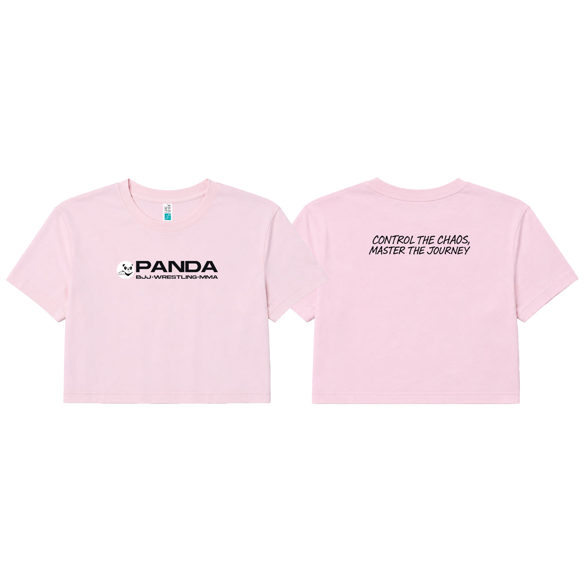 Panda BJJ Women's Cropped Shirts #8038 C