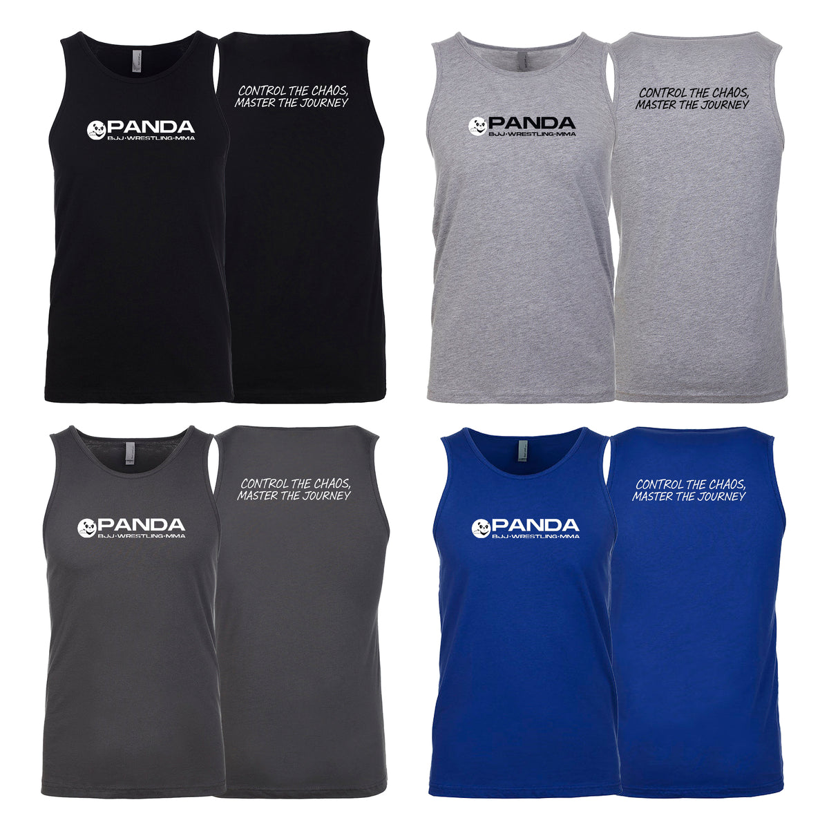 Panda BJJ Next Level Tank Tops #8038 C
