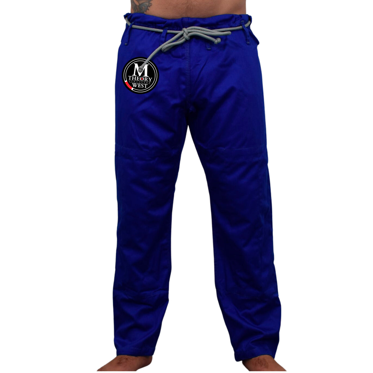 M-Theory Martial Arts West Academy Adults Gi - Blue #1478 A