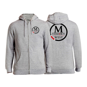 M-Theory Martial Arts West Zip-Up Hoodies #8039 C