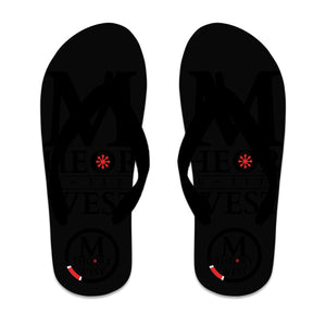 M-Theory Martial Arts West Academy Flip Flops #8039 A