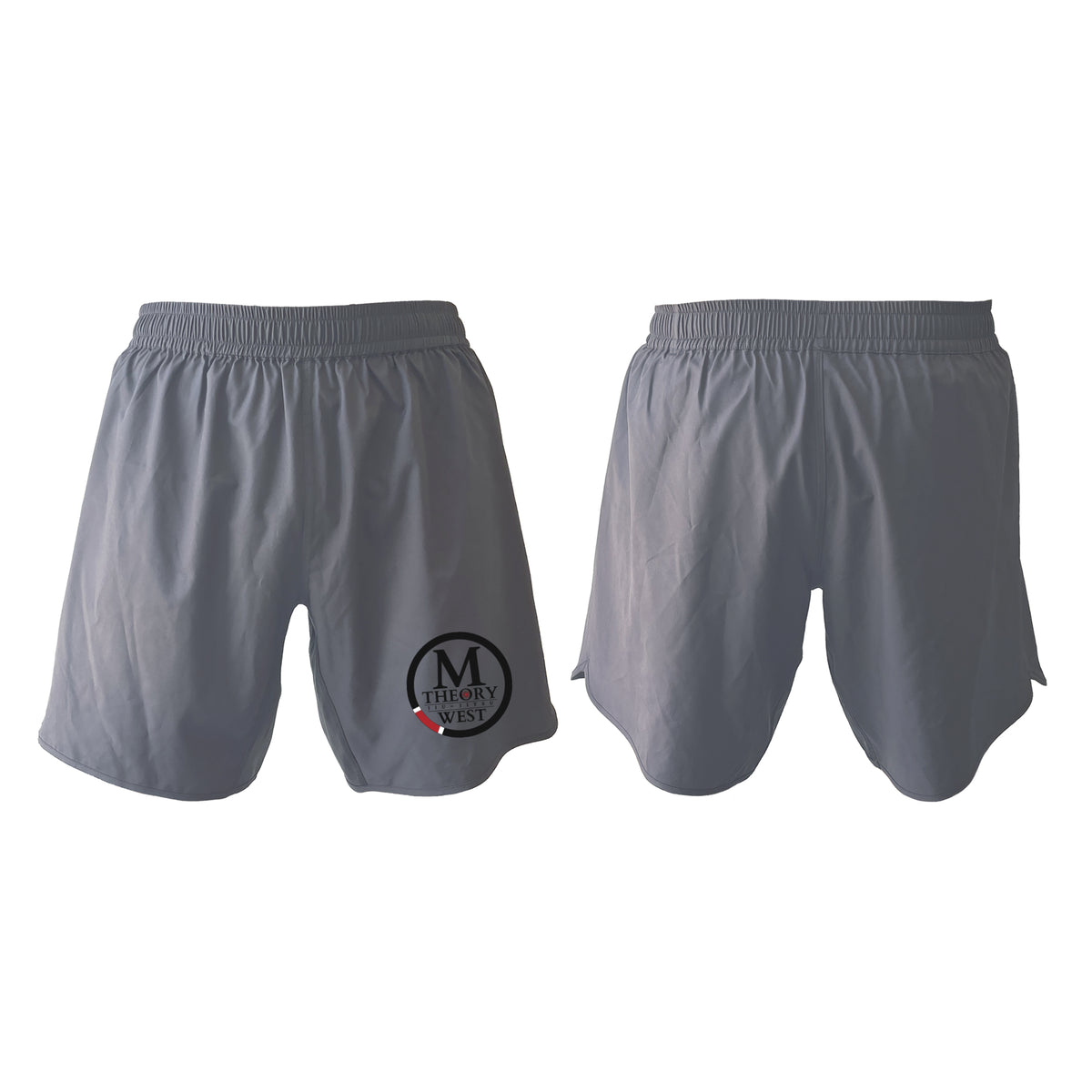 M-Theory Martial Arts West Grey Custom Shorts 2.0 #8039 A
