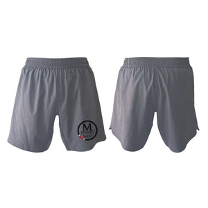 M-Theory Martial Arts West Grey Custom Shorts 2.0 #8039 A
