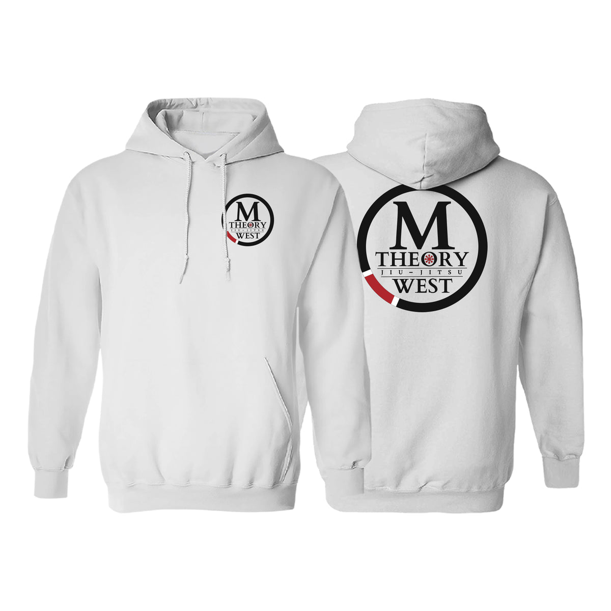 M-Theory Martial Arts West Academy Sweater Hoodie #8039 A