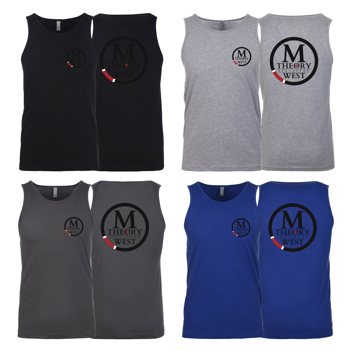 M-Theory Martial Arts West Next Level Tank Tops #8039 A