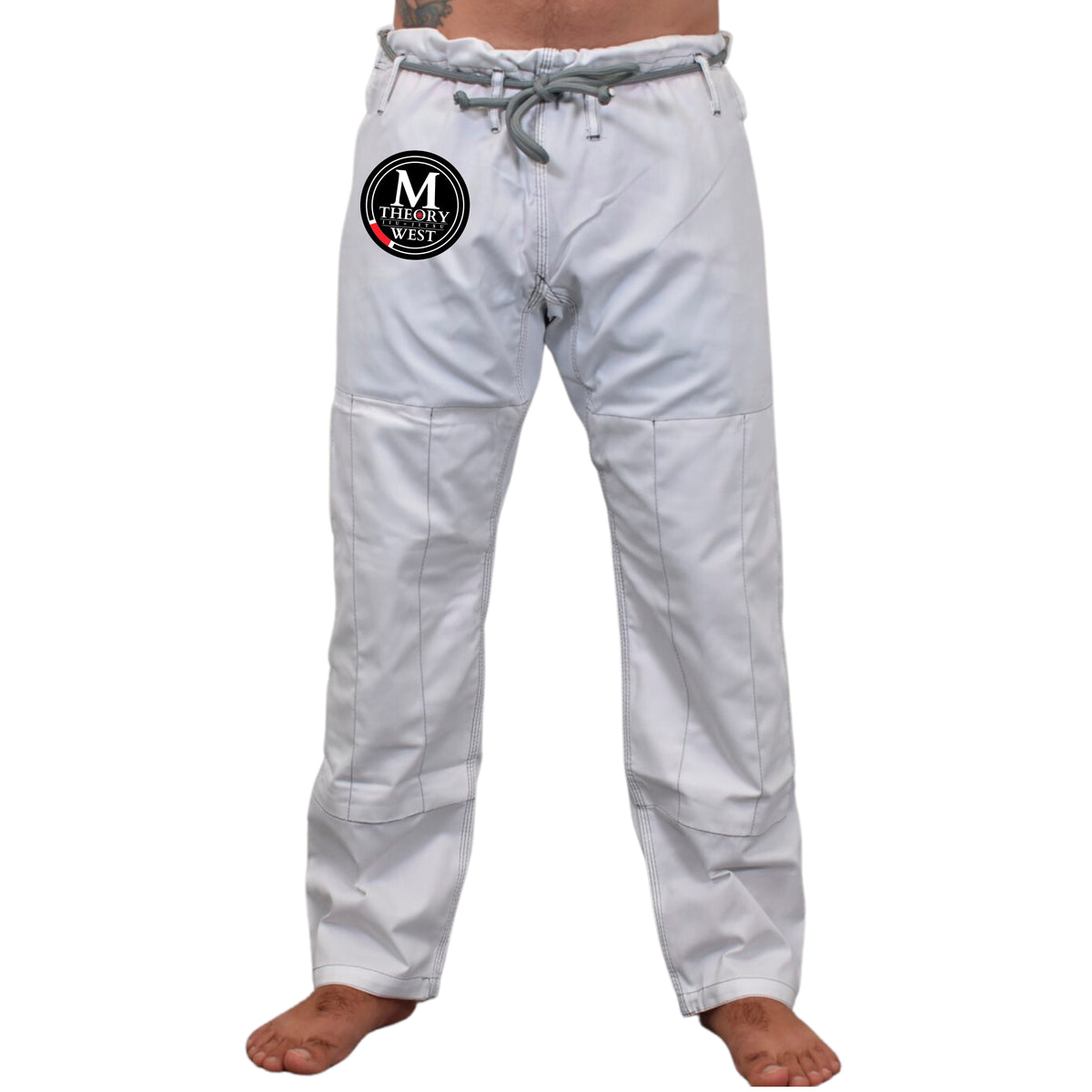 M-Theory Martial Arts West Academy Adults Gi - White #1478 A