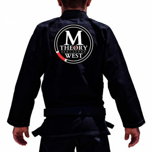 M-Theory Martial Arts West Academy Adults Gi - Black #1478 A