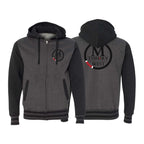 M-Theory Martial Arts West Academy Varsity Zip-Up Hoodie #8039 A