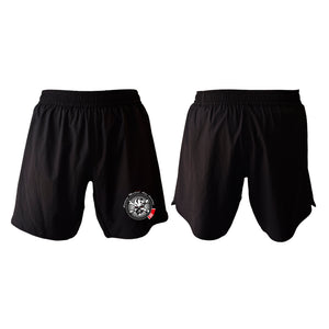 Americus Martial Arts All Black Custom Shorts 2.0 #8040 A