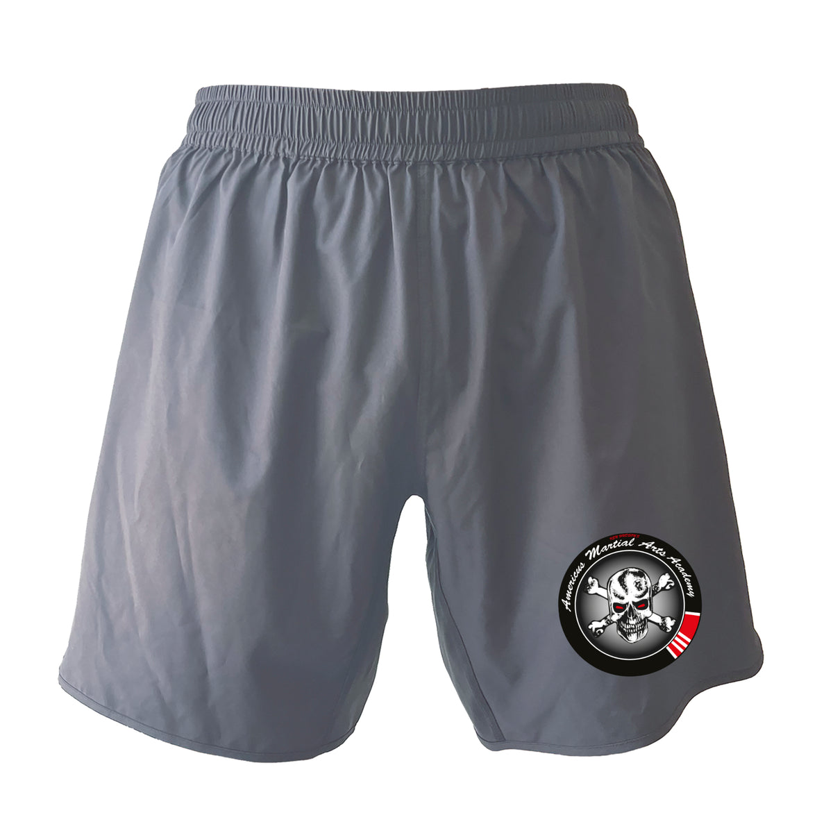 Americus Martial Arts Grey Custom Shorts 2.0 #8040 A