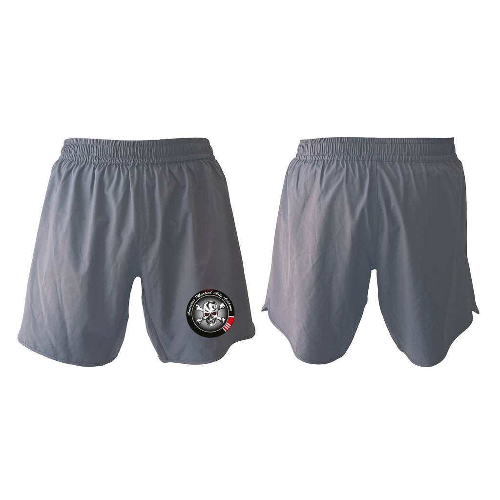 Americus Martial Arts Grey Custom Shorts 2.0 #8040 A