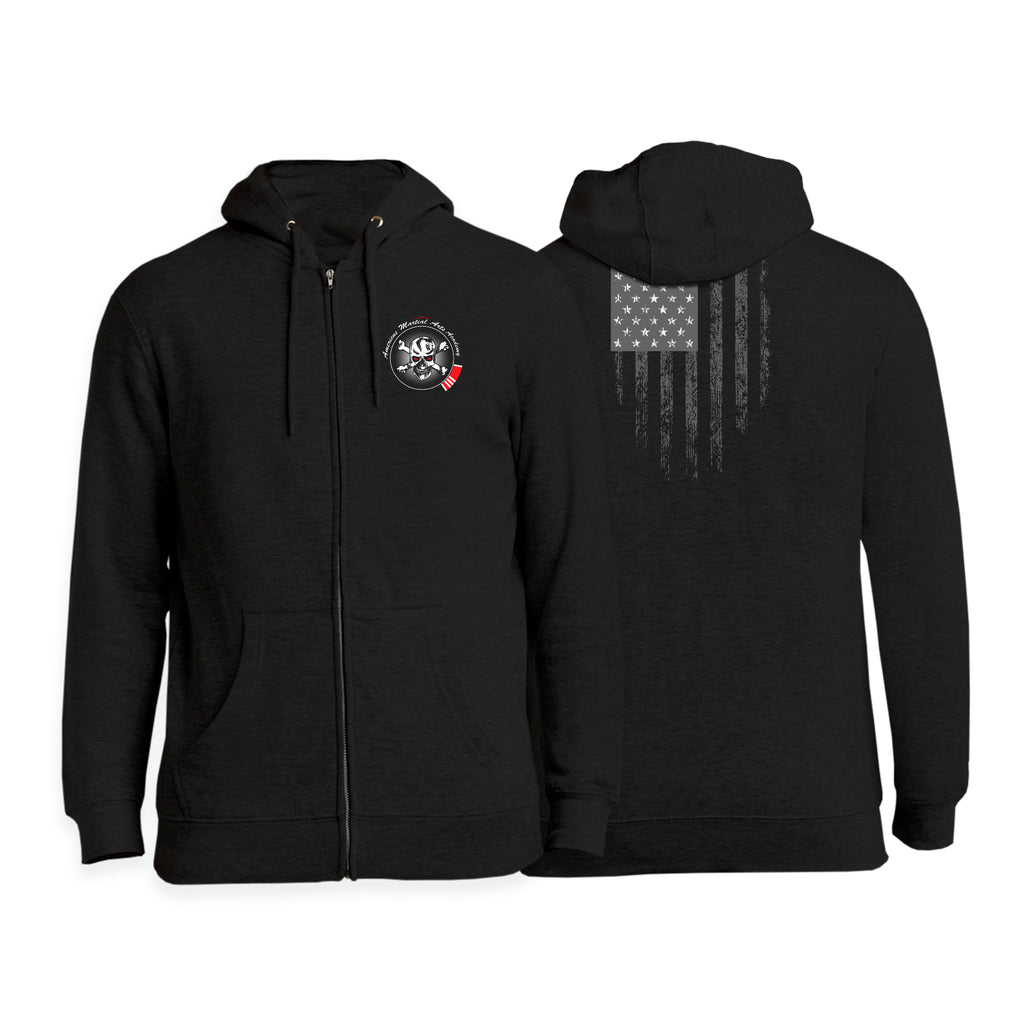 Americus Martial Arts Academy Zip Up Hoodies #8040 B