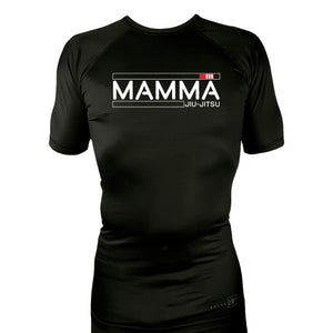 MA MMA All Black Custom Rash Guards Short Sleeves #8041 A
