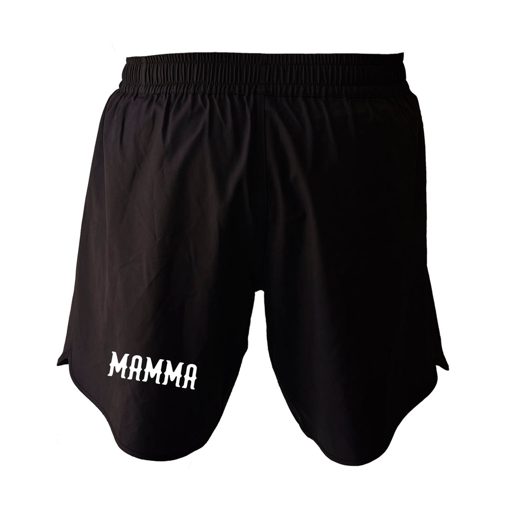MA MMA All Black Custom Shorts 2.0 #8041 A
