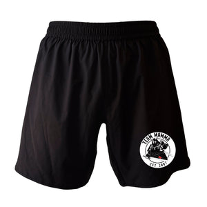 MA MMA All Black Custom Shorts 2.0 #8041 A