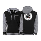 MA MMA Academy Varsity Zip Up Hoodies #8041 B