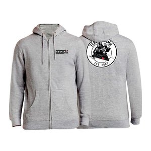 MA MMA Academy Zip Up Hoodies #8041 B