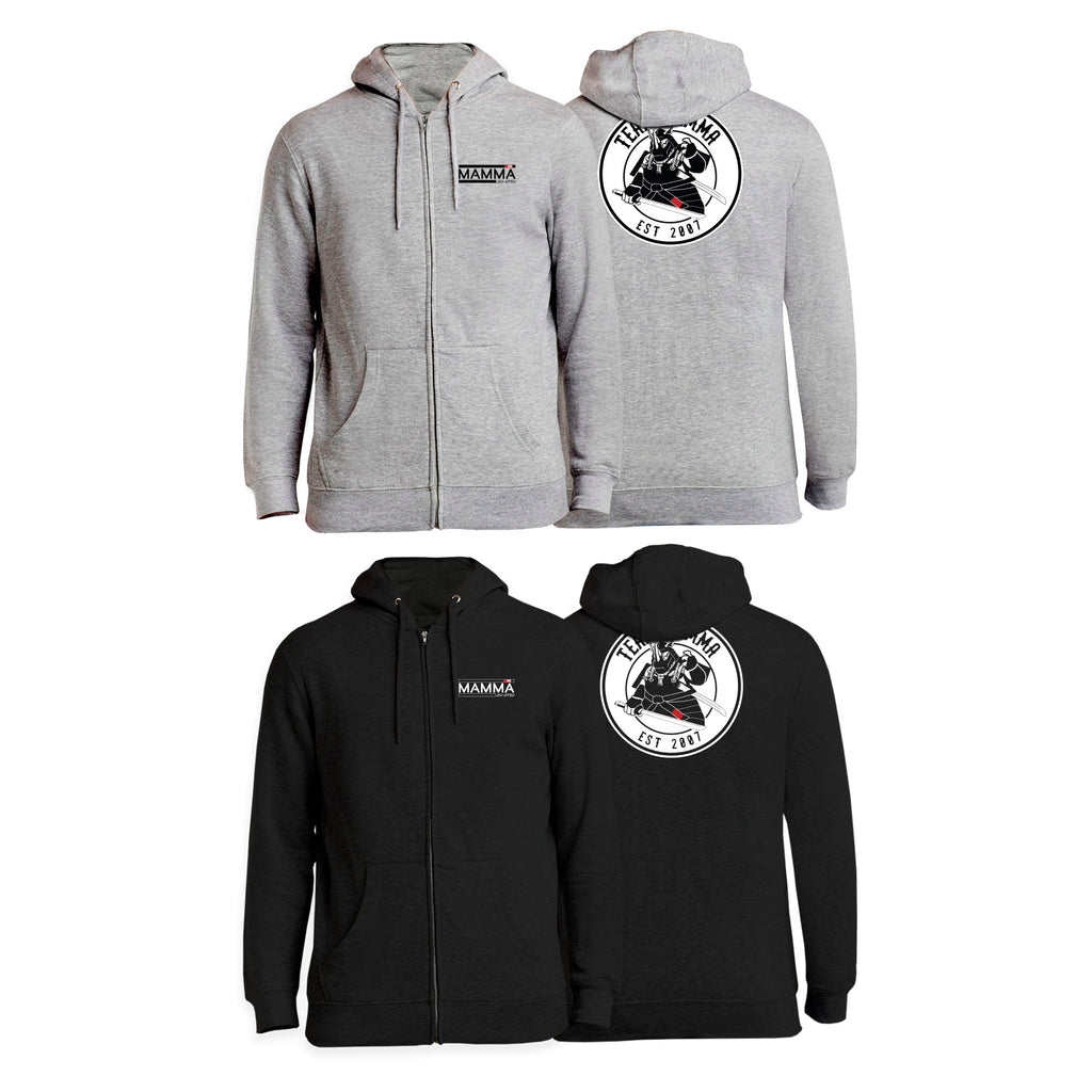 MA MMA Academy Zip Up Hoodies #8041 B
