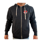 Tawheed Jiu Jitsu Academy Sherpa Lined Zip-Up Hoodie #8042 A
