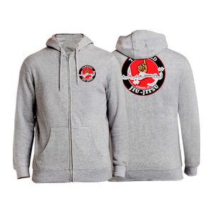 Tawheed Jiu Jitsu Academy Zip Up Hoodies #8042 A