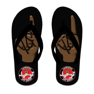 Tawheed Jiu Jitsu Academy Flip Flops #8042 A
