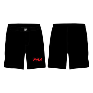 Pacific Martial Arts Academy All Black Custom Shorts #8043 A