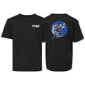 Pacific Martial Arts Academy Dry Fit Kids Shirts #8043 B