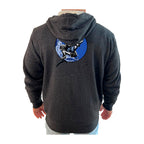 Pacific Martial Arts Academy Sherpa Lined Zip-Up Hoodie #8043 B