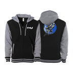 Pacific Martial Arts Academy Varsity Zip-Up Hoodie #8043 B